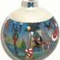Disney Theme Parks Dumbo Christmas Ornament Glass Ball