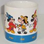 Disney Mickey Mouse Through The Years Coffee Mug Steamboat Wille 1928-1990