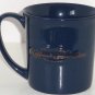 Walt Disney World Cinderella Castle Coffee Mug Happiest Celebration Navy Blue