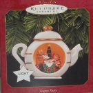 Hallmark Ornament Teapot Party Magic Light 1997 Christmas Holiday