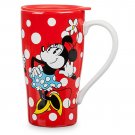Disney Store Minnie Mouse Tall Latte Mug Coffee Cup Red New 2016 Disney Store Minnie Mouse Tall Latte Mug Coffee Cup Red New 2016