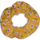 Golden Yellow Floral Flowers Fabric Hair Scrunchie Ties Scrunchies by Sherry Golden Yellow Floral Flowers Fabric Hair Scrunchie Ties Scrunchies by Sherry