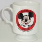 Walt Disney Productions Mickey Mouse Club Coffee Mug Vintage World Disneyland