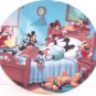 Disney Mickey Mouse Through Years Collector Plate Pluto Vintage Retired Japan