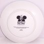 Disney Mickey Mouse Through Years Collector Plate Pluto Vintage Retired Japan