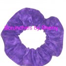 Purple Variegated Color Fabric Hair Scrunchie Scrunchies by Sherry