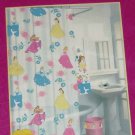 Disney Princess Cinderella Belle Aurora Shower Curtain Vinyl Bathroom Girls New Disney Princess Cinderella Belle Aurora Shower Curtain Vinyl Bathroom Girls New