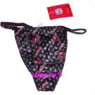 Tampa Bay Buccaneers Ladies Panties Black Thongs NFL Football Size Small Tampa Bay Buccaneers Ladies Panties Black Thongs NFL Football Size Small