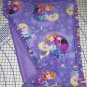 Disney Frozen Anna Elsa Purple Fleece Baby Blanket Pet Lap 24" x 30"