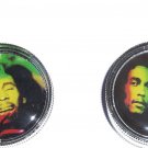 Bob Marley Hand Muller Herb Spice Tobacco Grinder Drum Style 3 Piece Lot of 2