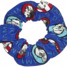 President Obama Fabric Hair Scrunchie Tie Scrunchies by Sherry