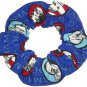 President Obama Fabric Hair Scrunchie Tie Scrunchies by Sherry