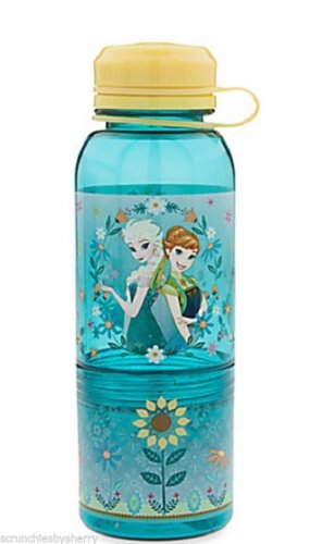 Disney Store Frozen Snack Drink  Bottle Elsa Anna  Meal Time Magic New
