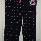 Disney Minnie Mouse Ladies Lounge Pants Sleepwear PJ's Black New Size X-Large