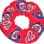Washington Nationals Fabric Hair Ties Scrunchie Scrunchies by Sherry MLB Baseball
