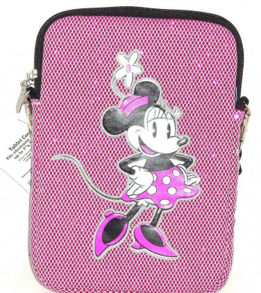 Disney Parks Minnie Mouse Pink Metalic Tablet Mini iPad Case D-Tech New