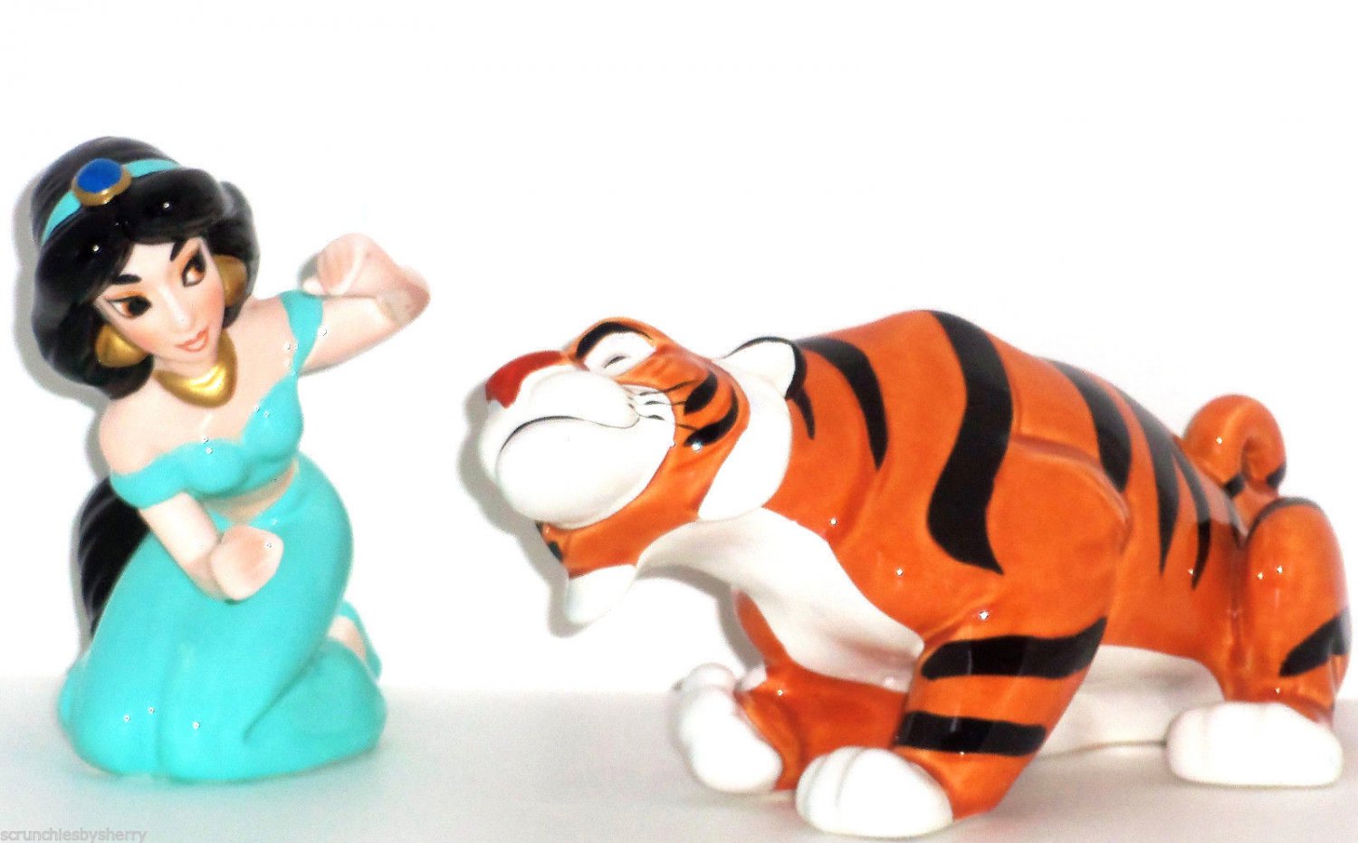 Figurine Collection ENESCO – Jasmine Et Rajah (Disney), Neuve