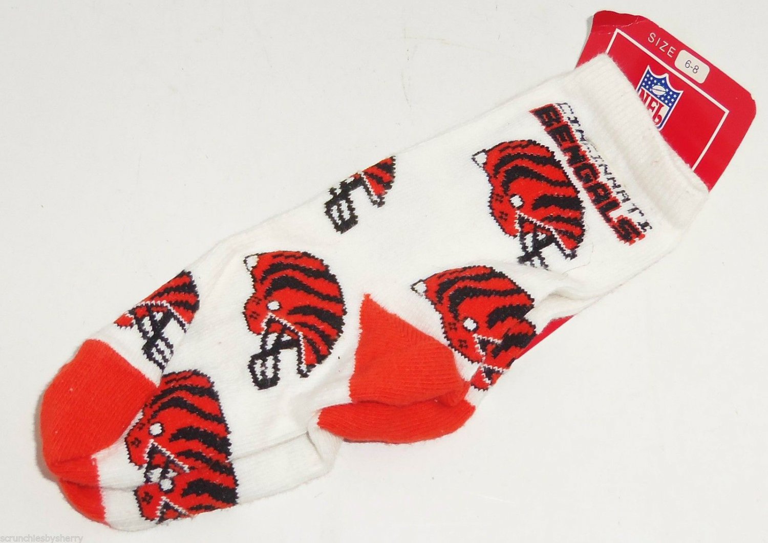Cincinnati Bengals Football Kids toddlers Socks NFL Size 68