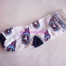 Tennessee Titans Print Youth Socks 7-9 NFL Football For Bare Feet Tennessee Titans Print Youth Socks 7-9 NFL Football For Bare Feet