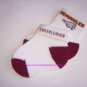 Florida State Seminoles Cheerleader Kids Socks 4-6 NCAA College