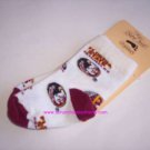 Florida State Seminoles Print Baby Booties Socks NCAA College