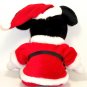 Disney Mickey Mouse Christmas Plush Toy 15" Santa Claus Disneyland Theme Parks