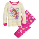 Disney Store Belle PJ Pals Sleep Set Pajamas Princess New 2018 Size 5 Disney Store Belle PJ Pals Sleep Set Pajamas Princess New 2018 Size 5