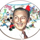 Walt Disney 85th Anniversary Collectors Plate Mickey Mouse Alice Snow White Walt Disney 85th Anniversary Collectors Plate Mickey Mouse Alice Snow White