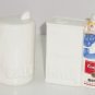 Campbells Kids Soup Shakers 1996 Salt Box Pepper Can Vintage