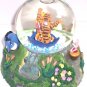 Disney Store Snowglobe Winnie Pooh Tigger Eeyore Piglet Musical Retired