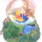 Disney Store Snowglobe Winnie Pooh Tigger Eeyore Piglet Musical Retired