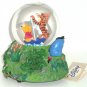 Disney Store Snowglobe Winnie Pooh Tigger Eeyore Piglet Musical Retired