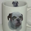 Bulldog Coffee Mug Dog Cup Story on Back