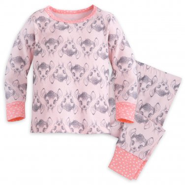 Disney Store Bambi PJ Pals for Baby Pajamas 12-18 Months