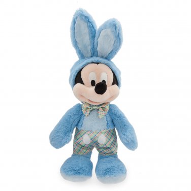 Disney Store Mickey Mouse Easter Bunny Plush Toy Blue 2018