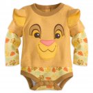 Disney Store Baby Bodysuit Simba Size 18-24 Months