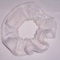 Ivory Hair Scrunchie Velvet Scrunchies by Sherry Ties