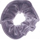 Gray Hair Scrunchie Velvet Scrunchies by Sherry Ties