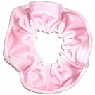 Pink Hair Scrunchie Velvet Scrunchies by Sherry Ties