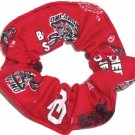 Oklahoma Sooners Fabric Hair Ties Scrunchie Scrunchies by Sherry NCAA