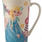 Disney Store Elsa Frozen Coffee Mug Cup Floral New 2015 Disney Store Elsa Frozen Coffee Mug Cup Floral New 2015