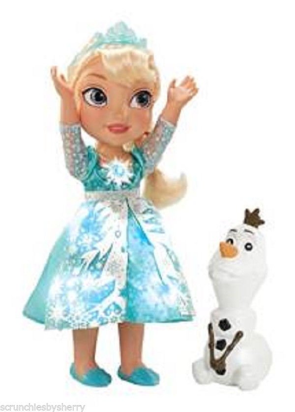 disney frozen 2 talk and glow remote control olaf with elsa doll