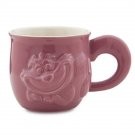 Disney Store Cheshire Cat Figural Coffee Cup Mug Mauve Ceramic New 2014 Disney Store Cheshire Cat Figural Coffee Cup Mug Mauve Ceramic New 2014