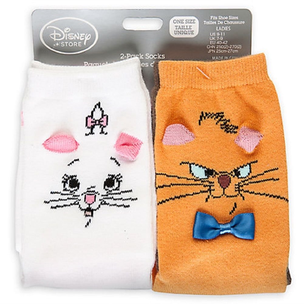 Disney Store Aristocats Marie Toulouse Socks for Women 2Pack Fits