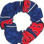 Dale Earnhardt Jr #88 NASCAR Blue Flannel Fabric Hair Scrunchie Scrunchies by Sherry