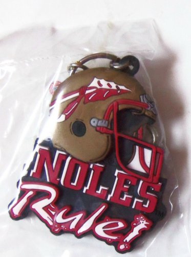 NCAA Colleg Team Key Ring Chain Noles Rules Florida State Seminoles FSU New