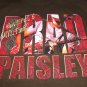 Brad Paisley Bonfires Amplifierst T-Shirt Concert Tour Tee Shirt Size Large 2007