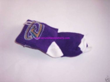 Arizona Diamondbacks Baby Bootie Socks Purple