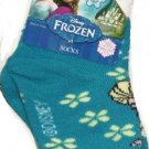 Disney Frozen Elsa Teal Socks Sock Size 5-6.5