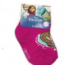 Disney Frozen Anna Purple Socks Sock Size 4-4.5